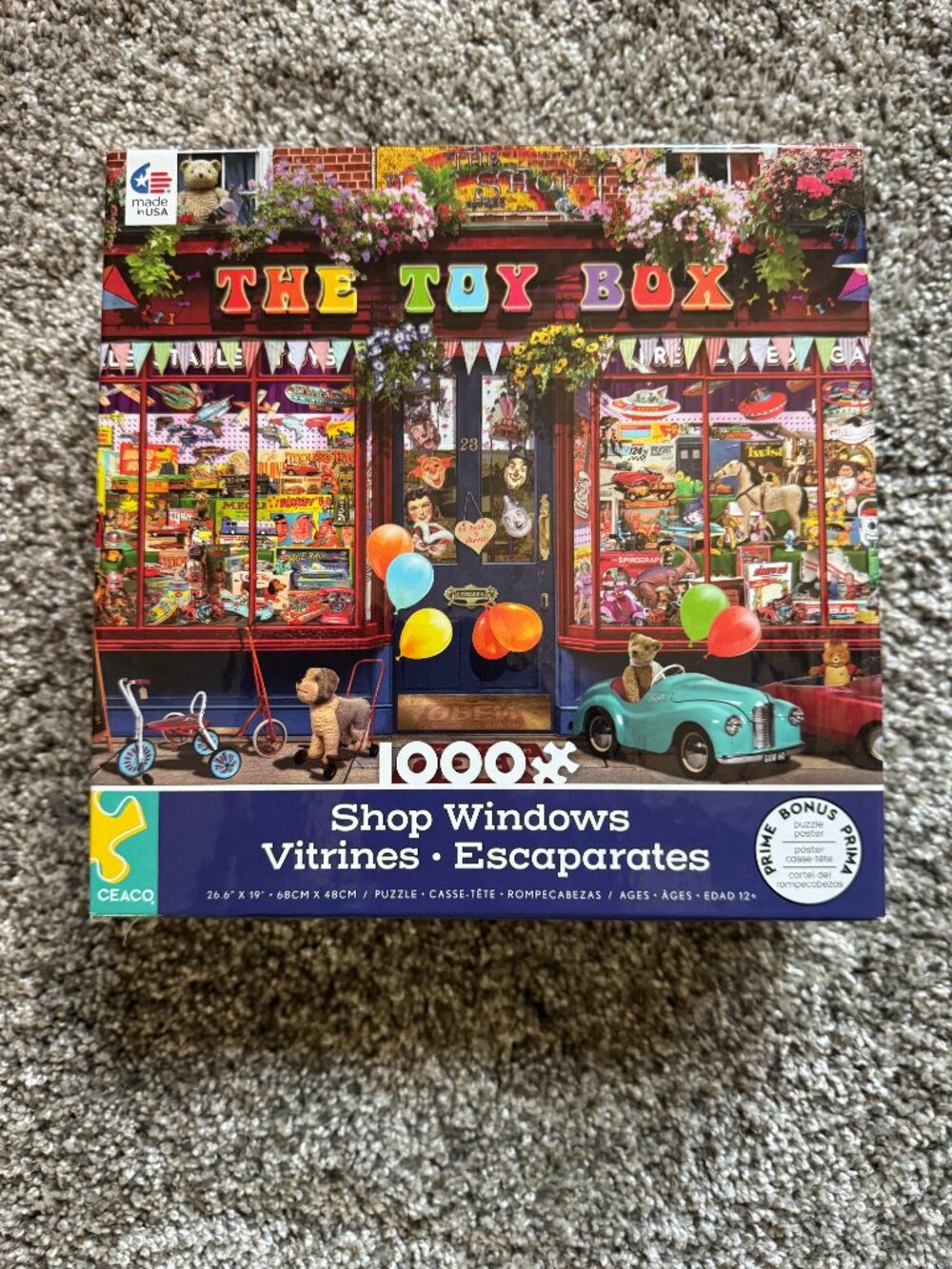 Ceaco 1000 Piece Puzzle Shop Windows